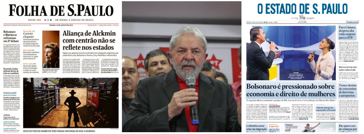 Mídia alinhada ao golpe dá mais um vexame ao esconder caso Lula-ONU Mídia alinhada ao golpe dá mais um vexame ao esconder caso Lula-ONU