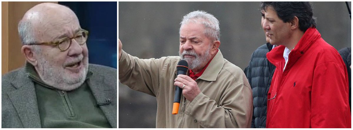 Kotscho: com apoio de Lula, Haddad já chega a 15% na pesquisa XP/Ipespe (Foto: Dir.: Paulo Pinto - Ag. PT) Kotscho: com apoio de Lula, Haddad já chega a 15% na pesquisa XP/Ipespe