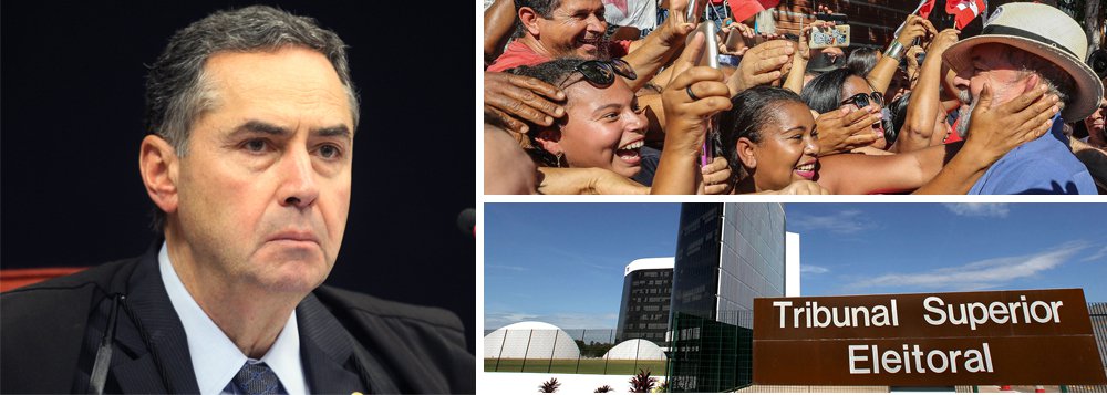 Barroso intima defesa sobre TSE mantê-lo na relatoria de candidatura de Lula Barroso intima defesa sobre TSE mantê-lo na relatoria de candidatura de Lula