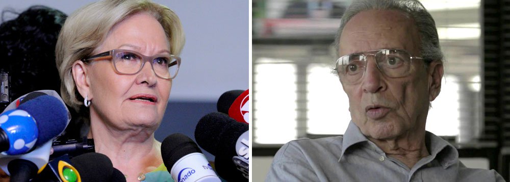 Ana Amélia recebeu salários no Senado, antes de eleita, por cargo que não exercia Ana Amélia recebeu salários no Senado, antes de eleita, por cargo que não exercia