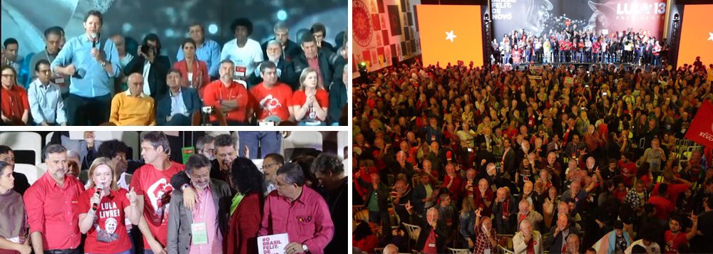 Agora é oficial: Lula é candidato à Presidência; nome do vice indefinido Agora é oficial: Lula é candidato à Presidência; nome do vice indefinido