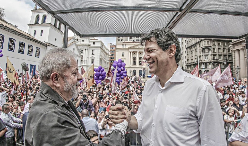 Pesquisa em Pernambuco já mostra forte transferência de votos para Haddad Pesquisa em Pernambuco já mostra forte transferência de votos para Haddad