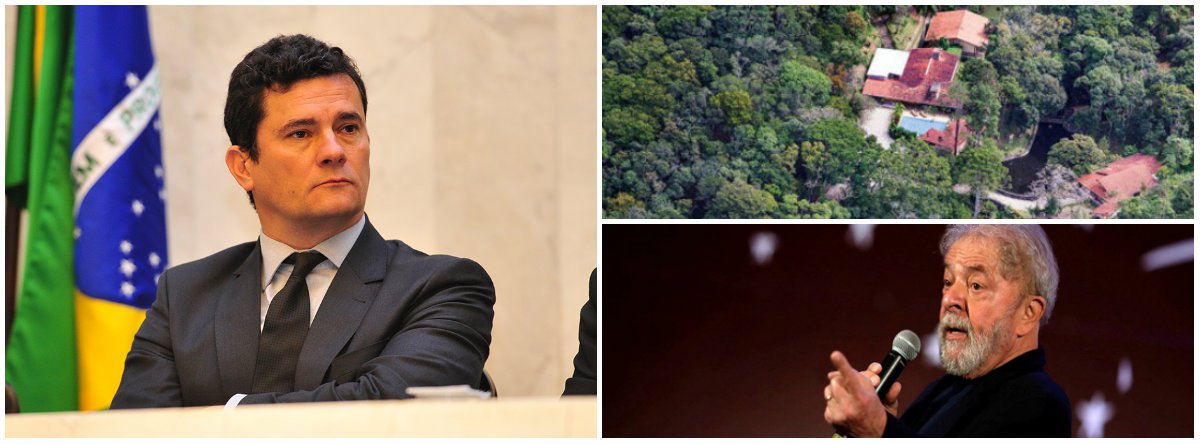 Moro adia interrogatório de Lula no processo do sítio de Atibaia (Foto: Esq.: Pedro de Oliveir - Alep / Dir.: embaixo (Ueslei Marcelino - Reuters)) Moro adia interrogatório de Lula no processo do sítio de Atibaia