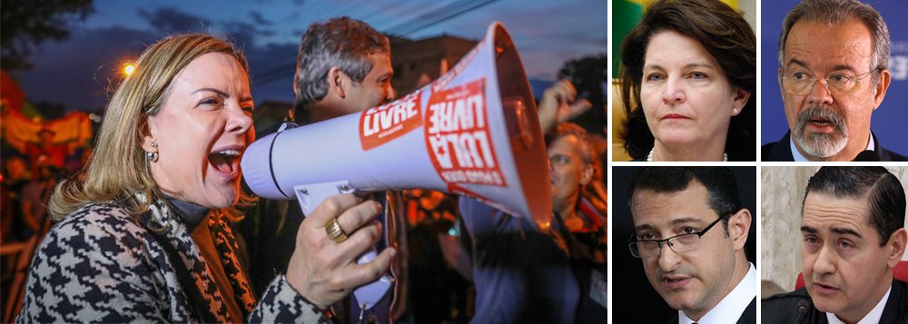 PT apresenta pedido para ouvir autoridades sobre manobra contra Lula PT apresenta pedido para ouvir autoridades sobre manobra contra Lula