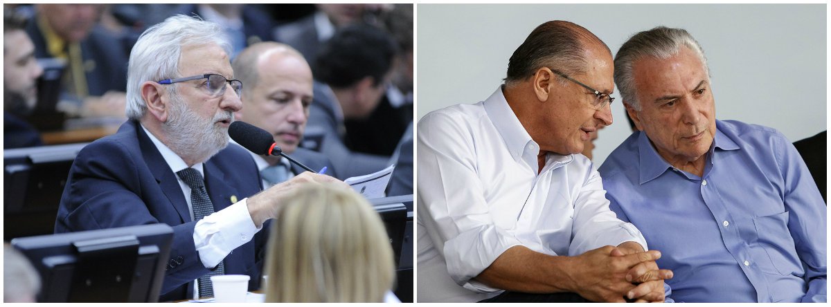 Valente: Alckmin busca votos reacionários dos ruralistas (Foto: Esq.: Alex Ferreira - Câmara / Dir.: Alan Santos - PR) Valente: Alckmin busca votos reacionários dos ruralistas