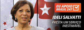 Ideli Salvatti apoia o 247: presta um serviço inestimável
