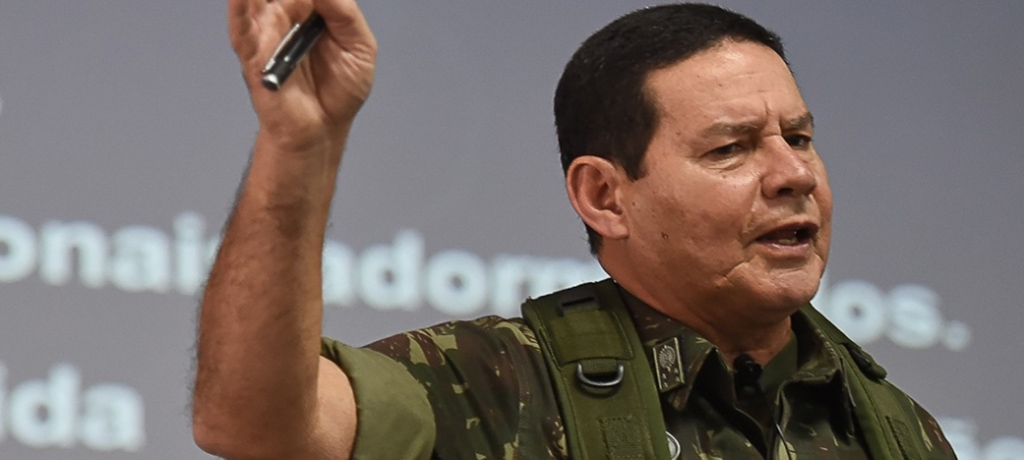 O general Mourão e a ameaça militar (Foto: Divulgação) www.brasil247.com - O general Mourão e a ameaça militar