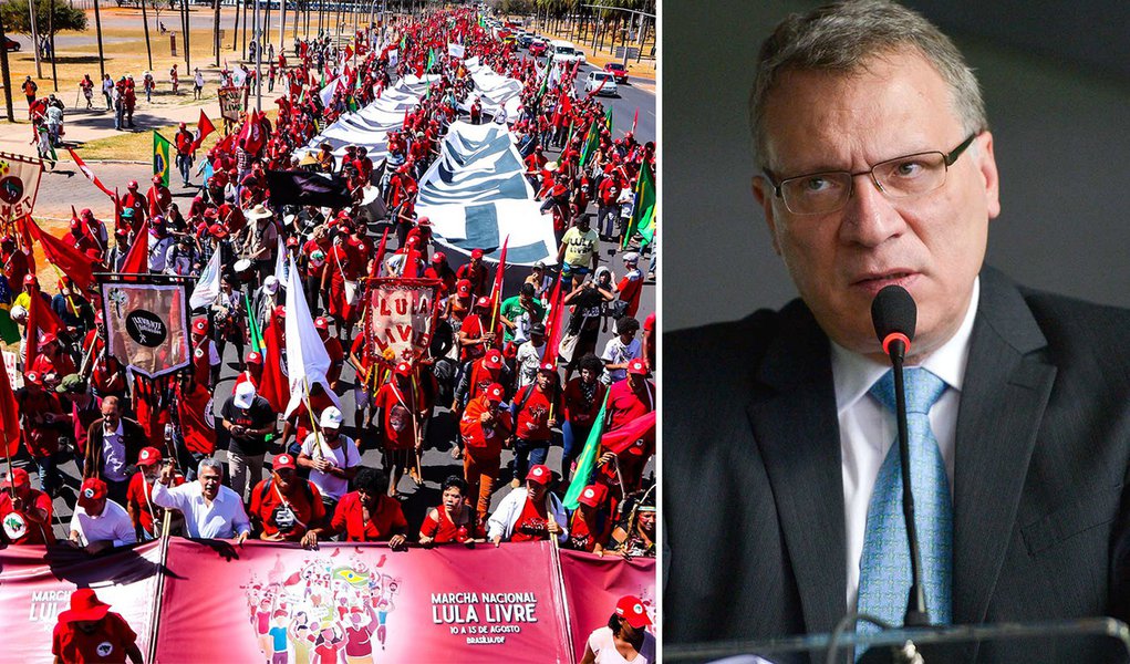 Eugênio Aragão: 'Quem tirar Lula da eleição vai ter que prestar contas à história' Eugênio Aragão: 'Quem tirar Lula da eleição vai ter que prestar contas à história'