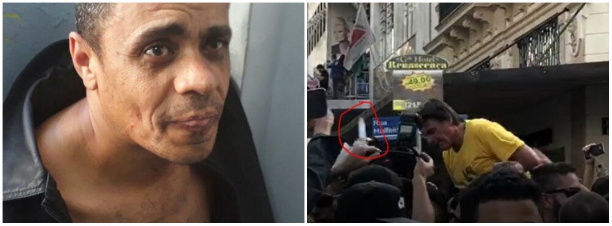 Agressor de Bolsonaro atribui ataque ao discurso de ódio do candidato Agressor de Bolsonaro atribui ataque ao discurso de ódio do candidato