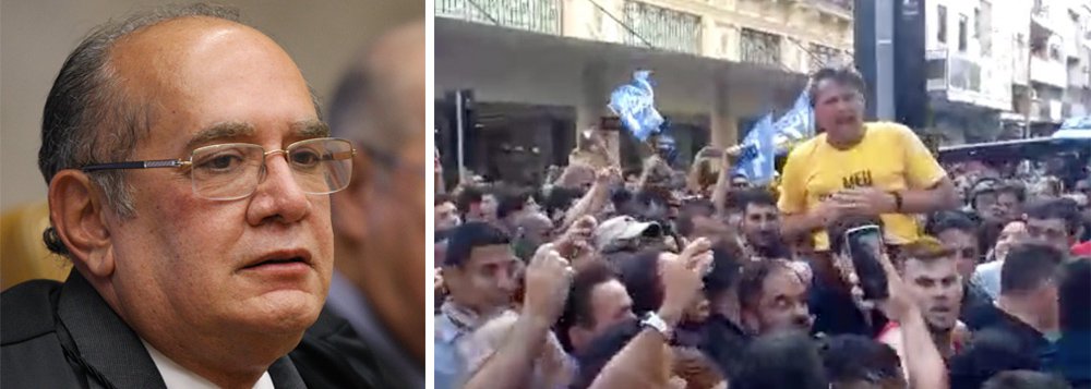Para Gilmar, mídia tem parcela de culpa no ataque contra Bolsonaro Para Gilmar, mídia tem parcela de culpa no ataque contra Bolsonaro
