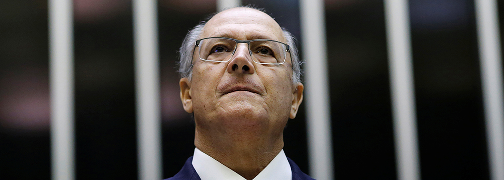 'Partido do Judiciário' dá sinais de que lançará Alckmin ao mar (Foto: REUTERS/Adriano Machado) 'Partido do Judiciário' dá sinais de que lançará Alckmin ao mar