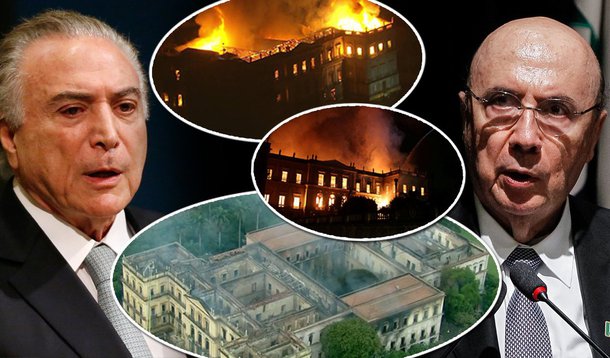A metáfora do fogo, Temer, a destruição da memória coletiva e a dor de testemunhar isso no Rio A metáfora do fogo, Temer, a destruição da memória coletiva e a dor de testemunhar isso no Rio