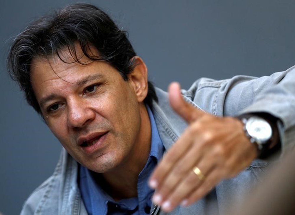 Haddad quer federalizar crimes de organizações criminosas (Foto: REUTERS/Leonardo Benassatto) Haddad quer federalizar crimes de organizações criminosas
