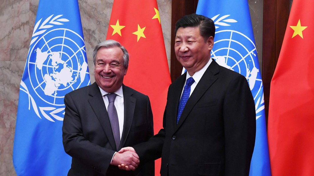 Xi Jinping diz que ONU é bandeira do multilateralismo Xi Jinping diz que ONU é bandeira do multilateralismo