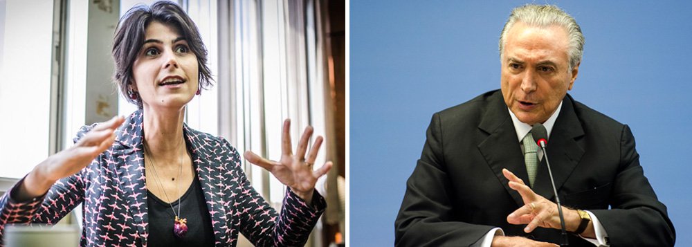 Manuela: crescimento econômico de Temer é o pior em 100 anos Manuela: crescimento econômico de Temer é o pior em 100 anos