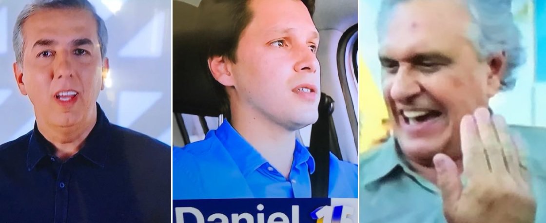 Na TV, Eliton mostra Goiás em evolução. Daniel e Caiado contam suas histórias Na TV, Eliton mostra Goiás em evolução. Daniel e Caiado contam suas histórias