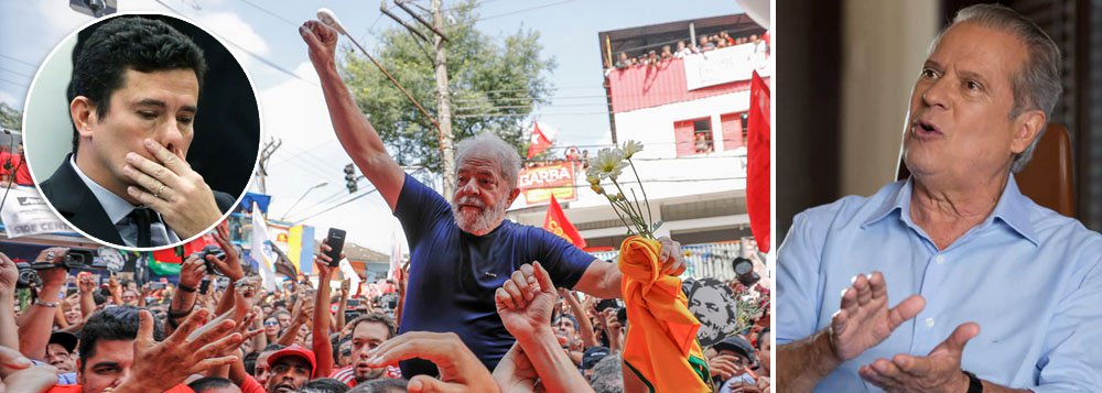 José Dirceu ao 247: objetivo da Lava Jato era eliminar Lula e o PT José Dirceu ao 247: objetivo da Lava Jato era eliminar Lula e o PT