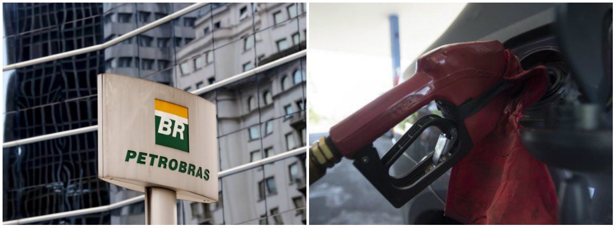 Petrobras anuncia reajuste de 13% no preço do diesel nas refinarias (Foto: Esq.: Paulo Whitaker - Reuters / Dir.: ABR) Petrobras anuncia reajuste de 13% no preço do diesel nas refinarias