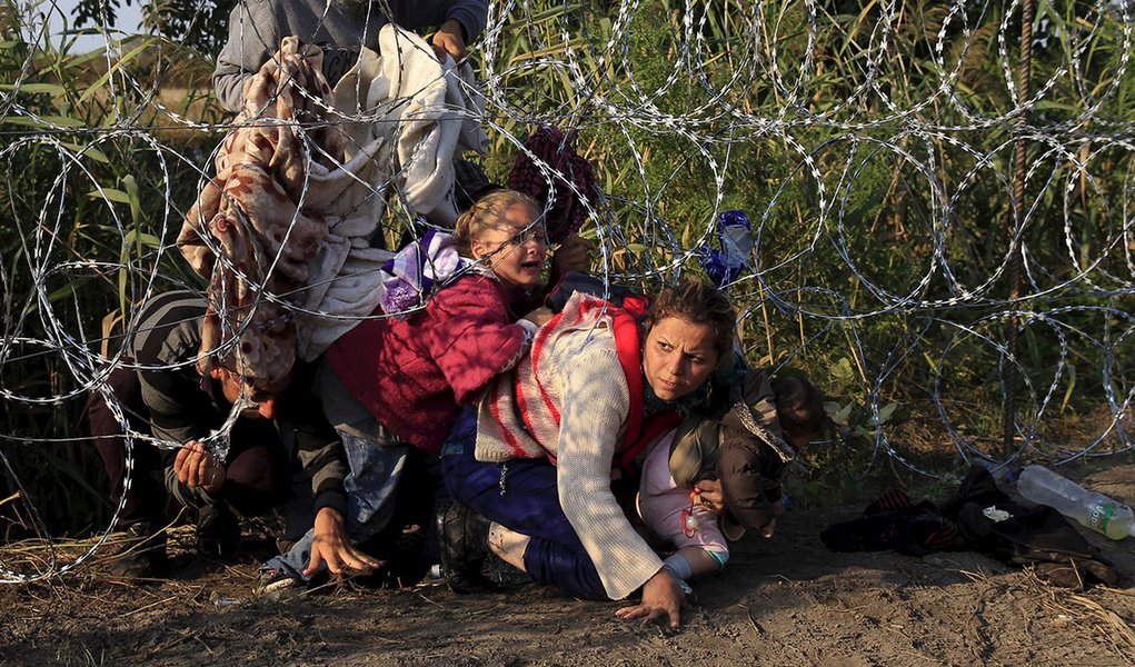 ONGs denunciam fome como nova tática “desumana” da Hungria contra refugiados (Foto: REUTERS/Bernadett Szabo) ONGs denunciam fome como nova tática “desumana” da Hungria contra refugiados