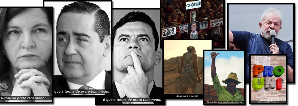 Novo vídeo da campanha de Lula nas redes: a turma de preto tem medo Novo vídeo da campanha de Lula nas redes: a turma de preto tem medo