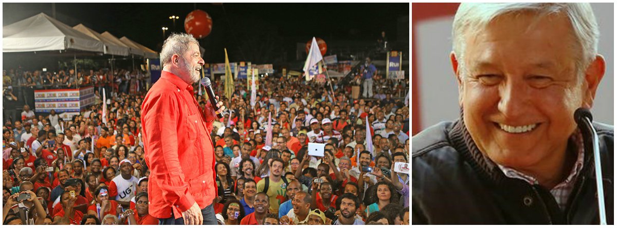 Brasil reverte a ofensiva direitista na América Latina (Foto: Esq.: Stuckert / Dir.: Ginnette Riquelme - Reuters) Brasil reverte a ofensiva direitista na América Latina