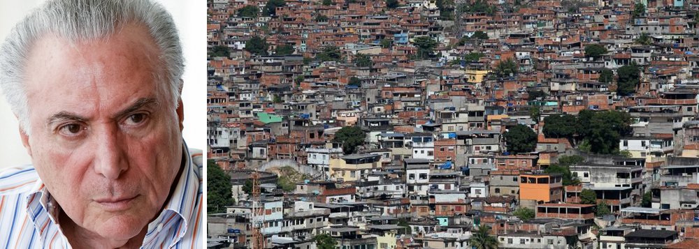 Golpe arrastou 23 milhões à miséria, tamanho igual à população do Chile Golpe arrastou 23 milhões à miséria, tamanho igual à população do Chile