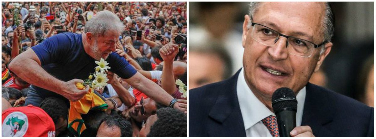 Pesquisas: Lula líder em 23 estados; Alckmin na lanterna em 24 (Foto: Esq.: Stuckert / DIr.: Gleison Miranda - Ascom) Pesquisas: Lula líder em 23 estados; Alckmin na lanterna em 24