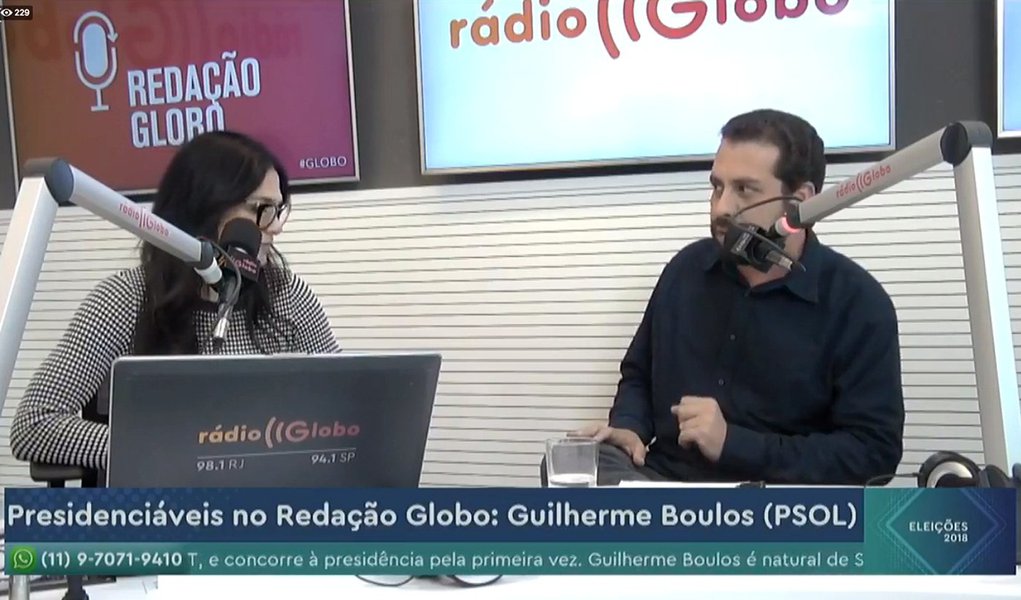 “Nós vamos desapropriar imóveis ociosos”, diz Boulos em sabatina “Nós vamos desapropriar imóveis ociosos”, diz Boulos em sabatina