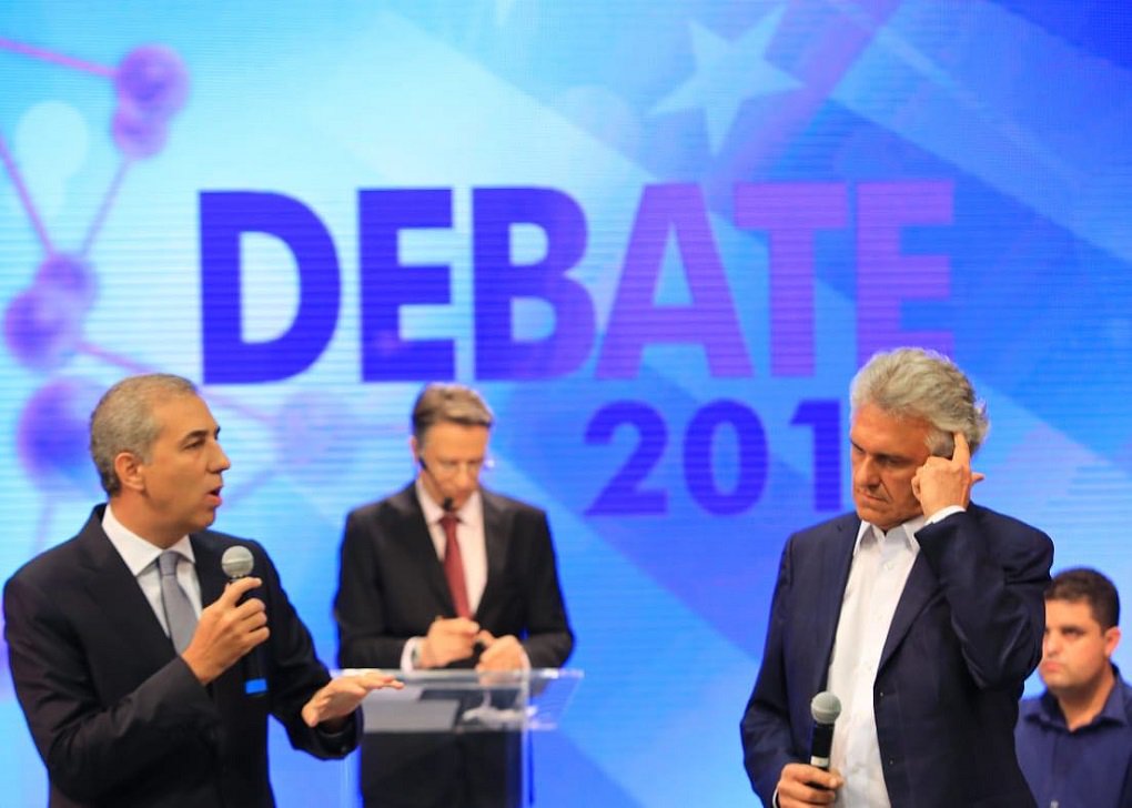 Debate TBC: atacado, Zé Eliton responde críticas e mostra propostas Debate TBC: atacado, Zé Eliton responde críticas e mostra propostas