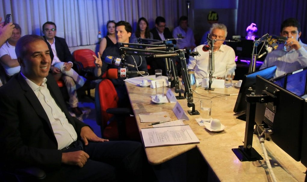 Debate Interativa: Eliton é o mais propositivo e Daniel encurrala Caiado Debate Interativa: Eliton é o mais propositivo e Daniel encurrala Caiado