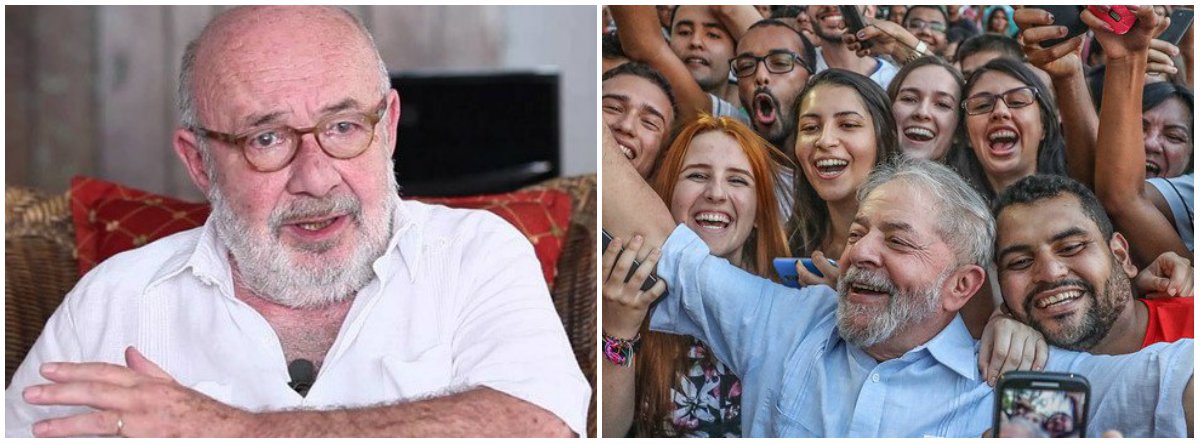 Como Lula cresce? Redes sociais colocam em xeque poder da Grande Mídia, diz Kotscho (Foto: Dir.: Stuckert) Como Lula cresce? Redes sociais colocam em xeque poder da Grande Mídia, diz Kotscho