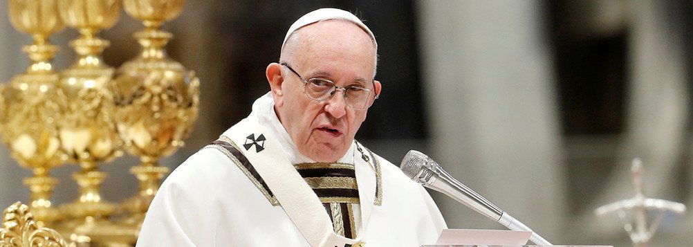 Em missa de Páscoa, papa Francisco se solidariza com vítimas de atentado no Sri Lanka (Foto: Reuters) Em missa de Páscoa, papa Francisco se solidariza com vítimas de atentado no Sri Lanka