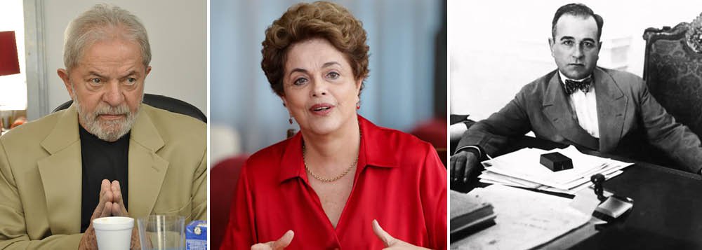 Lula, Dilma e Getúlio: 'Escreveremos uma nova página na História da democracia' Lula, Dilma e Getúlio: 'Escreveremos uma nova página na História da democracia'