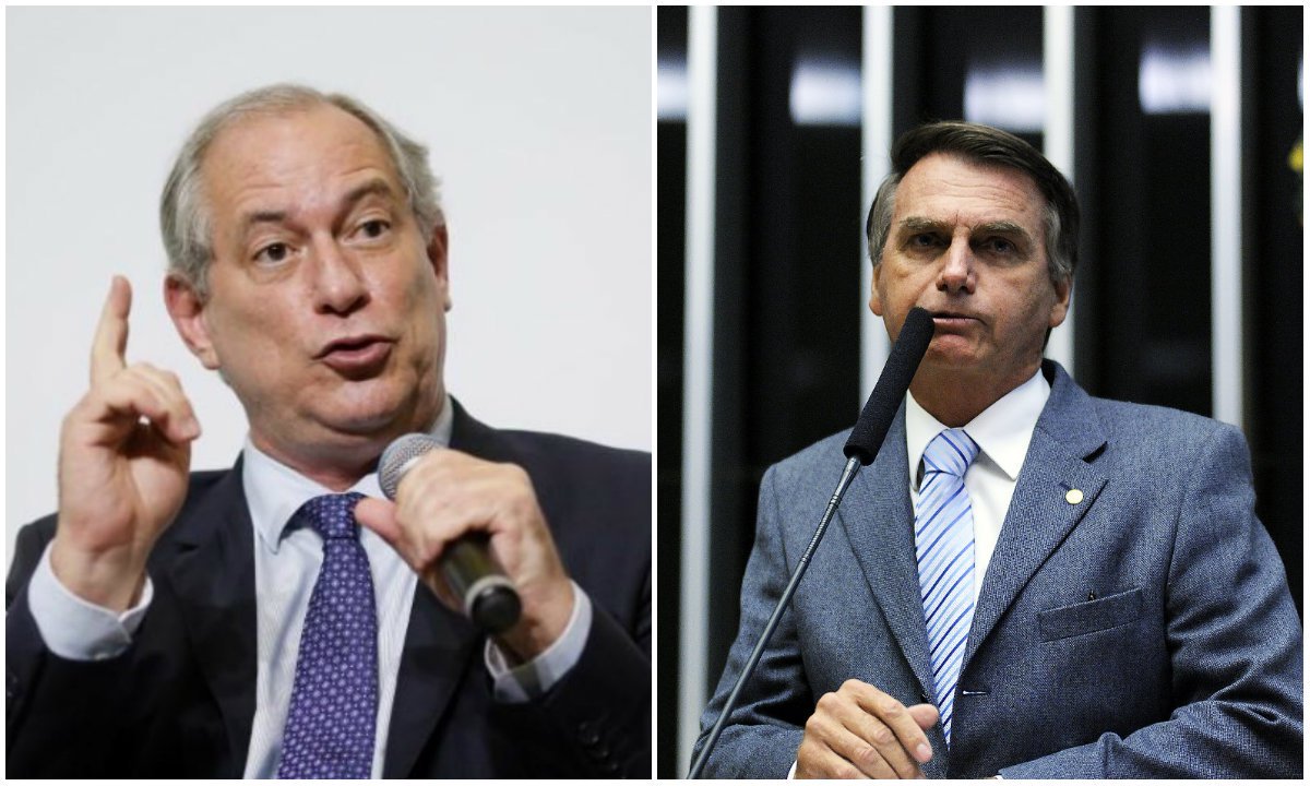 Ciro não quer bater em Bolsonaro para não 'parecer arrogante' Ciro não quer bater em Bolsonaro para não 'parecer arrogante'