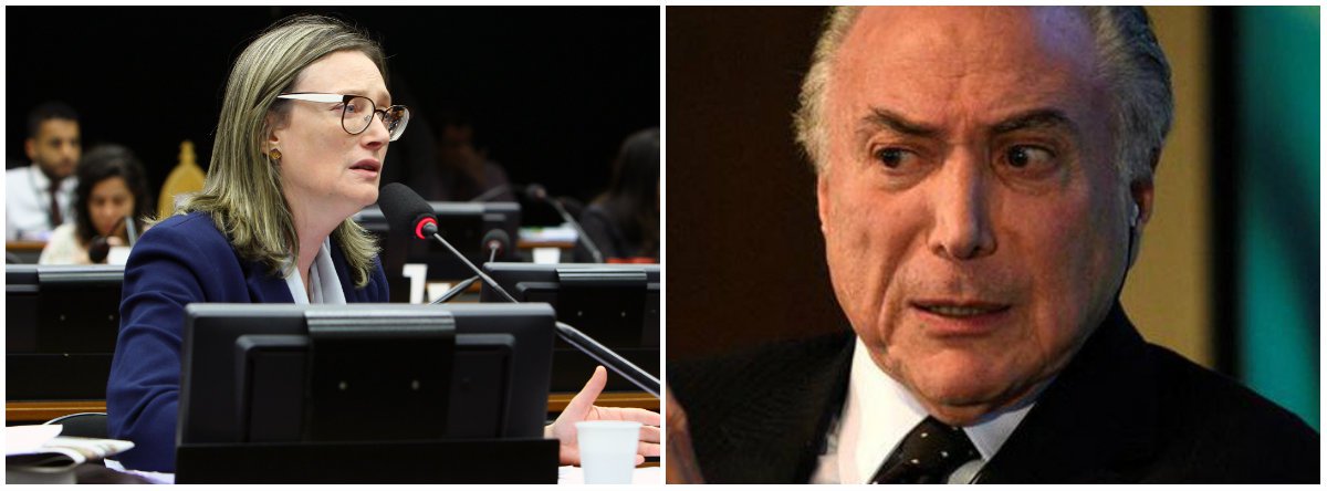 Maria do Rosário critica desmonte das políticas públicas no governo Temer (Foto: Esq.: Billy Boss - Câmara / Dir.: Darren Ornitz - Reuters) Maria do Rosário critica desmonte das políticas públicas no governo Temer