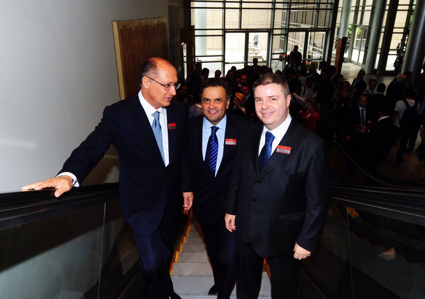 Em Minas, Alckmin e Anastasia fogem de Aécio (Foto: ) Em Minas, Alckmin e Anastasia fogem de Aécio