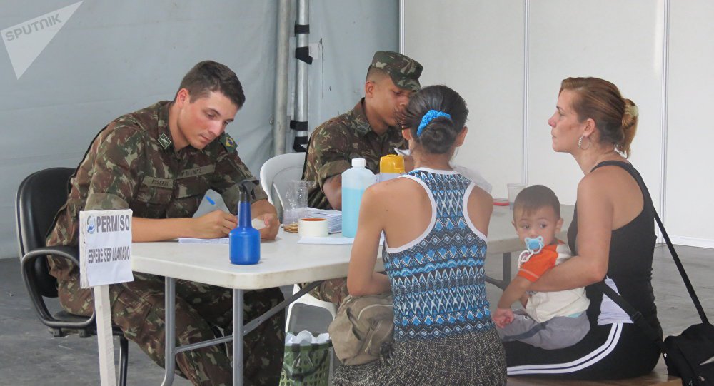 Afluxo de imigrantes venezuelanos não parará, diz Exército Afluxo de imigrantes venezuelanos não parará, diz Exército