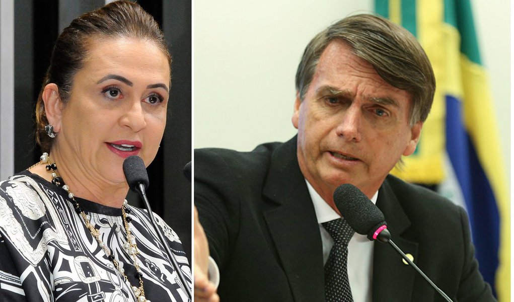 Kátia desafia empresários: “coloquem o capitão para dirigir sua empresa” Kátia desafia empresários: “coloquem o capitão para dirigir sua empresa”
