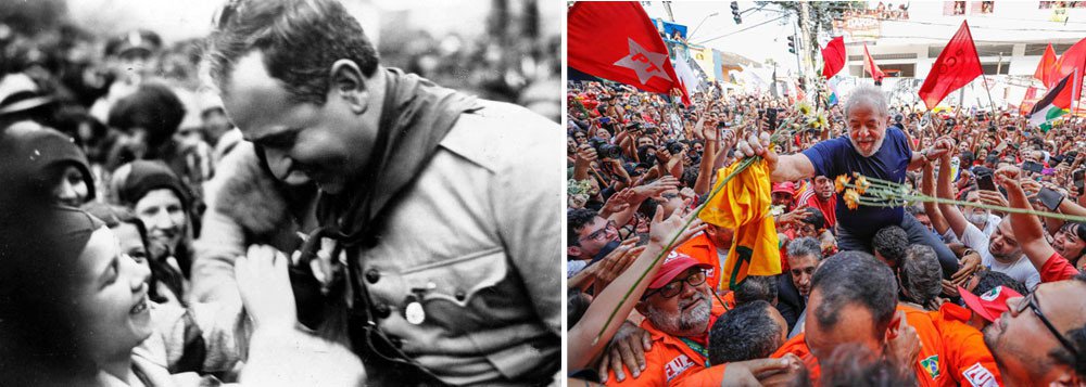 Lula lembra de perseguição a Getúlio: as mesmas elites voltam a atacar o Brasil Lula lembra de perseguição a Getúlio: as mesmas elites voltam a atacar o Brasil