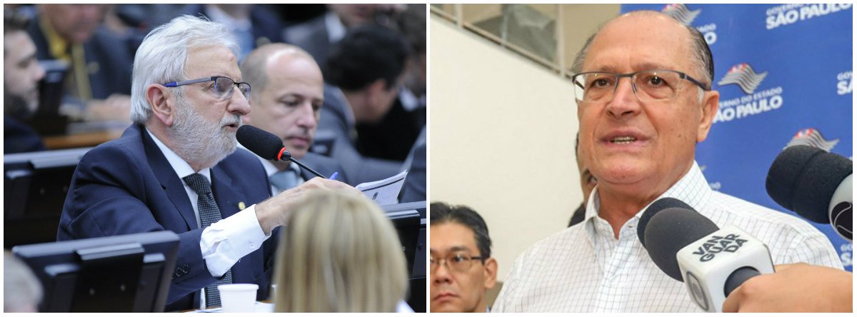 ‘Santo da Odebrecht quer milagre’, diz Valente após Alckmin demitir marketeiro (Foto: Esq.: Alex Ferreira - Câmara) ‘Santo da Odebrecht quer milagre’, diz Valente após Alckmin demitir marketeiro