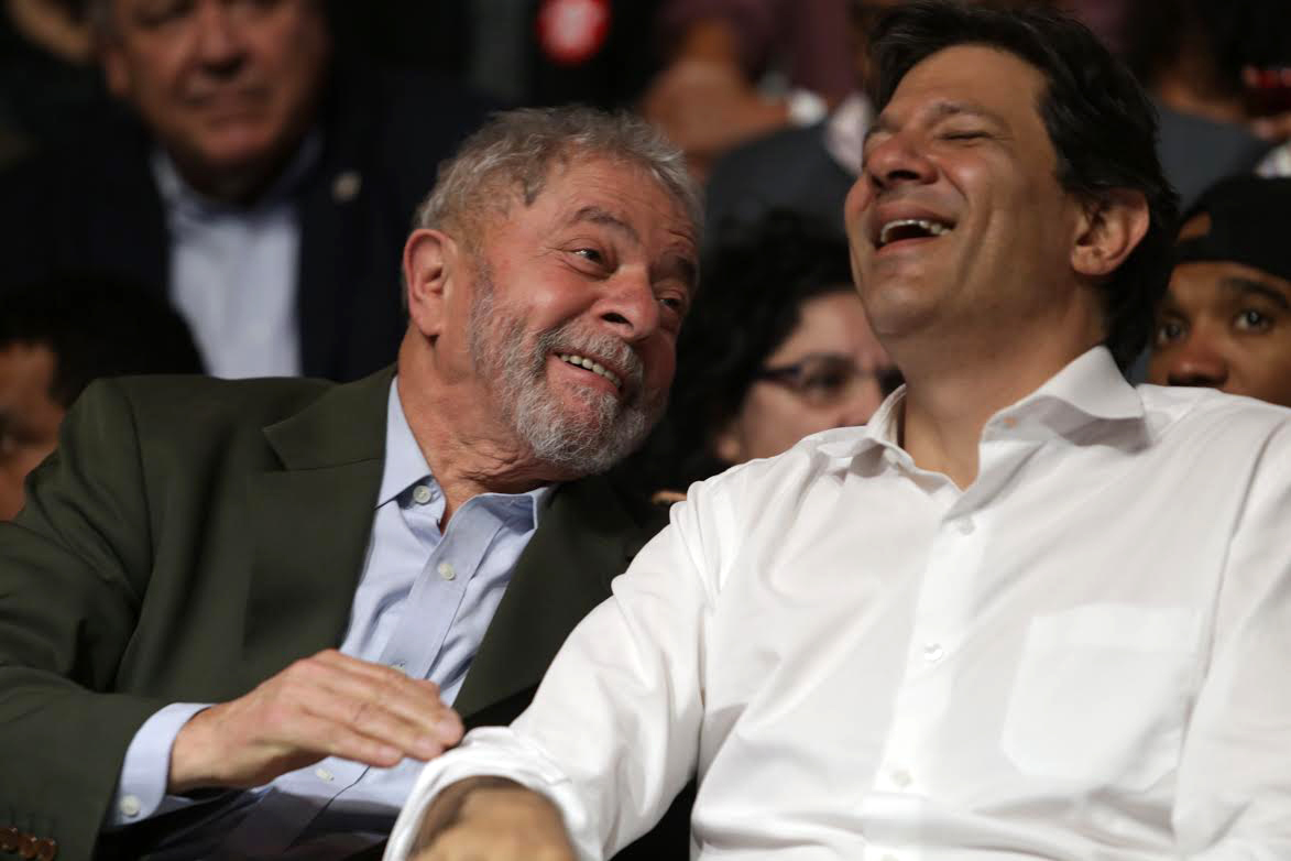 Ou dá Lula, ou dá Haddad Ou dá Lula, ou dá Haddad
