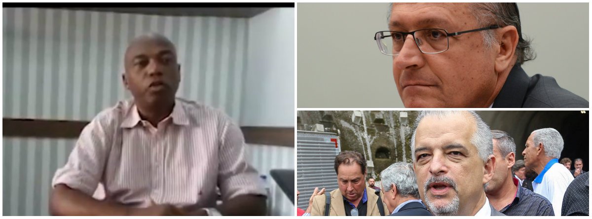 Alckmin e Márcio França esqueceram que energia é um bem público, diz sindicato (Foto: Esq.: Reprodução / Dir.: em cima (ABR); embaixo (Gilberto Marques - A2MI)) Alckmin e Márcio França esqueceram que energia é um bem público, diz sindicato