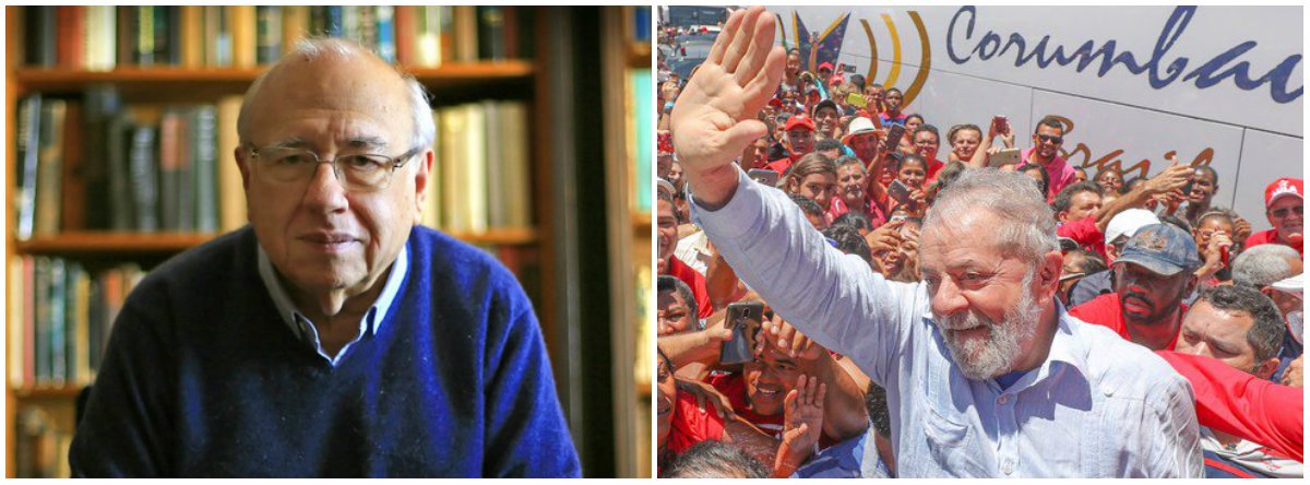 Luis Fernando Veríssimo: Lula fora das eleições está pegando mal no exterior (Foto: Dir.: Stuckert) Luis Fernando Veríssimo: Lula fora das eleições está pegando mal no exterior