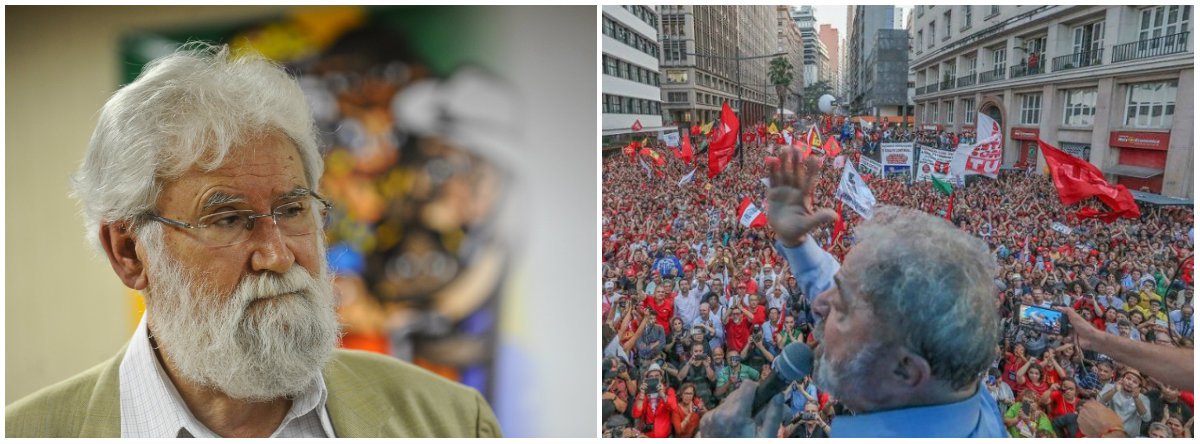 Boff: México acompanha Lula e também teme ascenso do autoritarismo (Foto: Esq.: ABR / Dir.: Stuckert) Boff: México acompanha Lula e também teme ascenso do autoritarismo