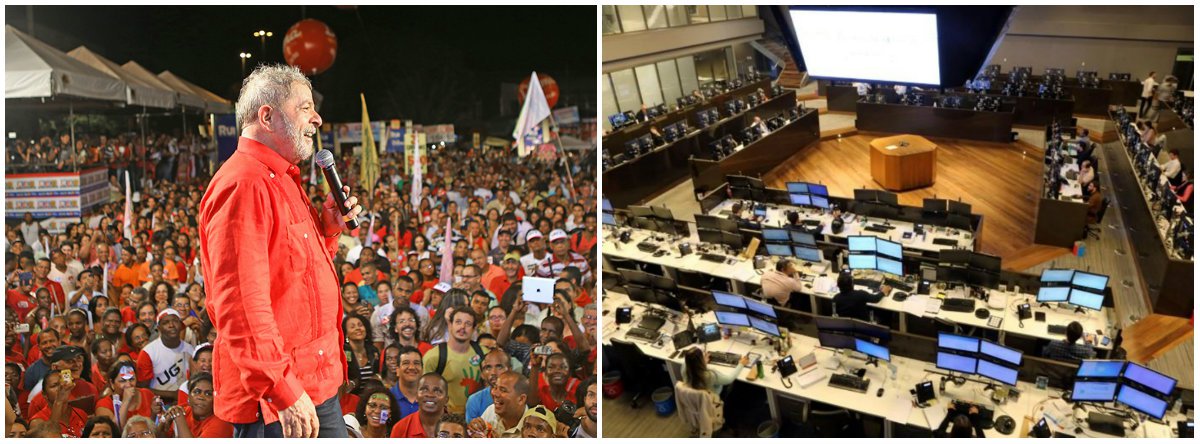 Sobre o medo e o ódio (Foto: Esq.: Stuckert / Dir.: Paulo Whitaker - Reuters) Sobre o medo e o ódio