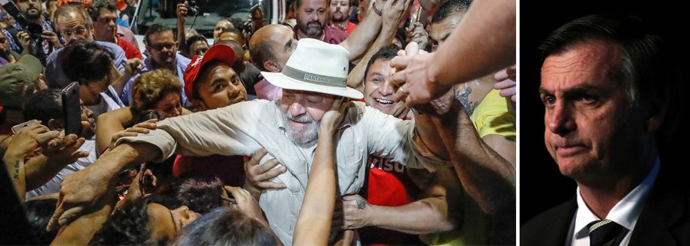 Pesquisas são unânimes: Lula pode levar no primeiro turno; além dele, só existe Bolsonaro Pesquisas são unânimes: Lula pode levar no primeiro turno; além dele, só existe Bolsonaro