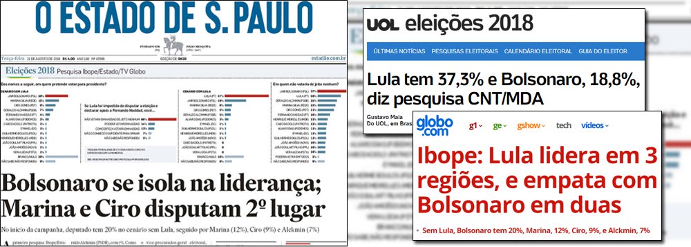 Jornal estampa em sua capa Bolsonaro como líder e causa indignação nas redes sociais Jornal estampa em sua capa Bolsonaro como líder e causa indignação nas redes sociais