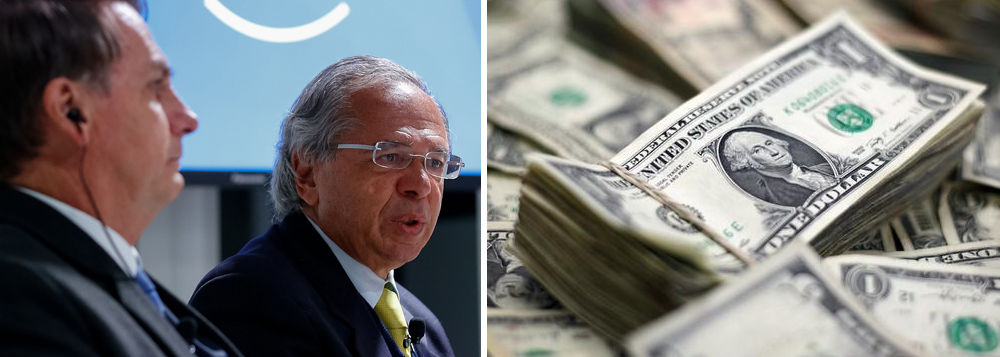 Com economia despencando, dólar abre em alta e é cotado a R$ 4,05 (Foto: PR | Reuters) Com economia despencando, dólar abre em alta e é cotado a R$ 4,05