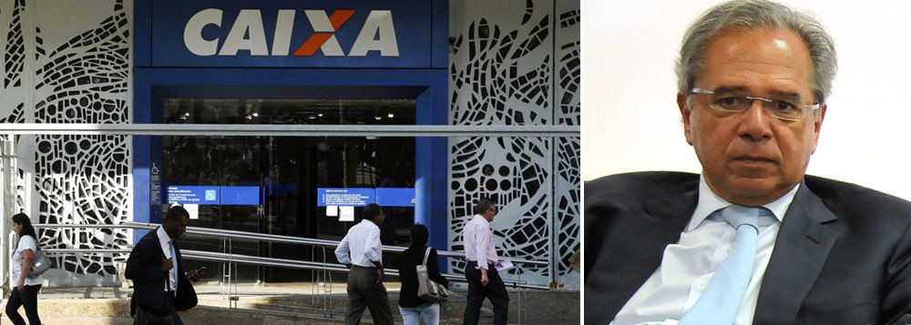 Paulo Guedes defende privatização da Caixa Paulo Guedes defende privatização da Caixa