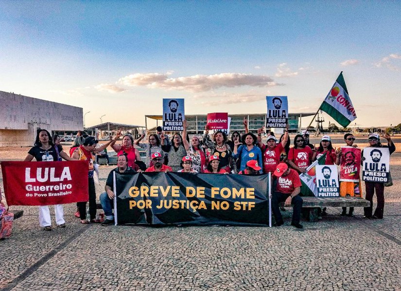 Em carta, religiosos se solidarizam com Lula e grevistas (Foto: Contag) Em carta, religiosos se solidarizam com Lula e grevistas